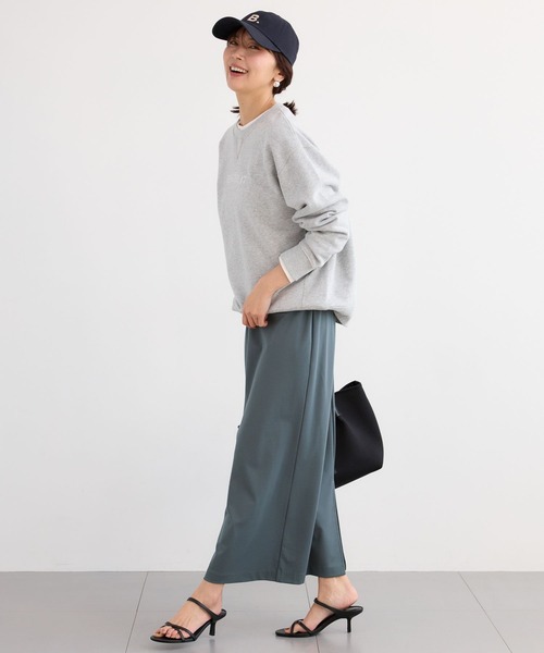 BARNYARDSTORM（バンヤードストーム）の「BARNYARDSTORM / 裏毛ステンシルロゴプルオーバー（スウェット・レディース・ピンク/グレー・FREE）」の10枚目の写真