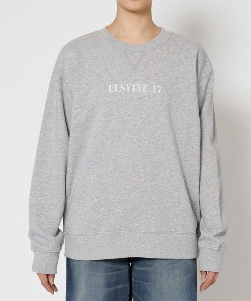 BARNYARDSTORM（バンヤードストーム）の「BARNYARDSTORM / 裏毛ステンシルロゴプルオーバー（スウェット・レディース・ピンク/グレー・FREE）」の21枚目の写真