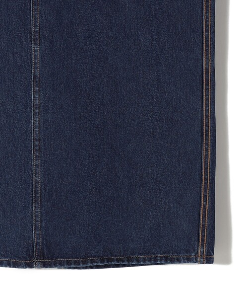 SHIPS(シップス)の「SHIPS Primary Navy Label:ワンウォッシュ 5ポケット デニム スカート(スカート・レディース・ネイビー・36/38/40)」の8枚目の写真