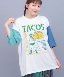 チチカカ | ルチャ＆タコスフェスビッグＴシャツ【ユニセックス】(Tシャツ/カットソー)