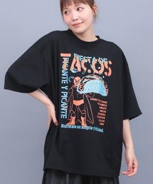 チチカカ（チチカカ）の「ルチャ＆タコスフェスビッグＴシャツ【ユニセックス】（Tシャツ/カットソー）」