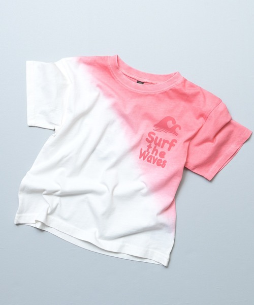 MARKEY'S(マーキーズ)の「段染めタイダイTee(Tシャツ/カットソー・キッズ・イエロー/グリーン/ピンク/パープル・100/130/120/95/90/80/110/150/140)」の6枚目の写真