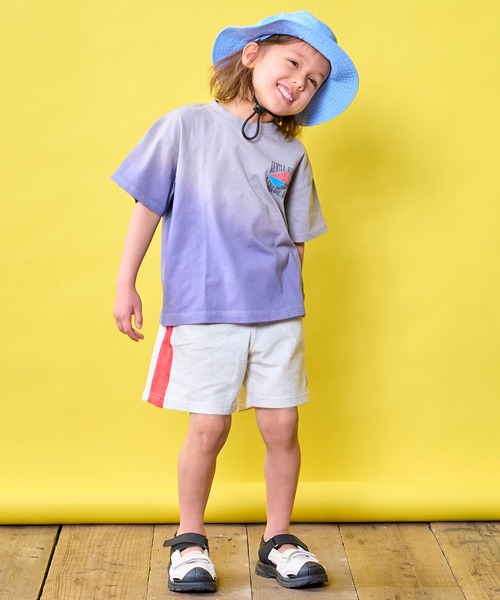 MARKEY'S(マーキーズ)の「段染めタイダイTee(Tシャツ/カットソー・キッズ・イエロー/グリーン/ピンク/パープル・100/130/120/95/90/80/110/150/140)」の12枚目の写真