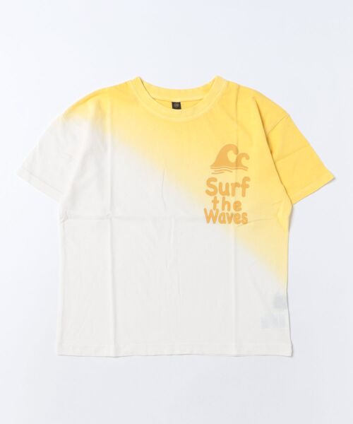 MARKEY'S(マーキーズ)の「段染めタイダイTee(Tシャツ/カットソー・キッズ・イエロー/グリーン/ピンク/パープル・100/130/120/95/90/80/110/150/140)」の18枚目の写真