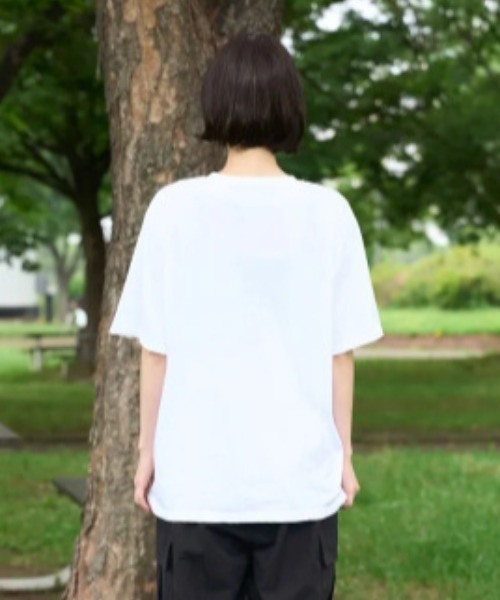 CATSAVETHEWORLD(キャットセーブザワールド)の「◇CATSAVETHEWORLD◇ブランド直輸入正規品/ミョウ シグネチャーアートワーク 半袖Tシャツ MYOW SIGNATURE ART WORK HALF T(Tシャツ/カットソー・レディース・ブラック/ホワイト・L/M)」の13枚目の写真