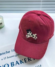 NANEA | 犬モチーフワッペンキャップ(キャップ)