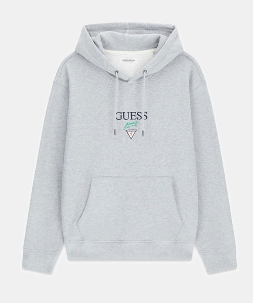 GUESS JEANS(ゲスジーンズ)の「GUESS JEANS Regular Baker Logo Hoodie パーカー(パーカー・メンズ・ホワイト/グレー/ブラック・X-LARGE/LARGE/MEDIUM/SMALL)」の11枚目の写真