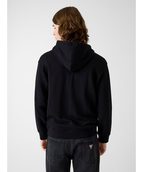 GUESS JEANS(ゲスジーンズ)の「GUESS JEANS Regular Baker Logo Hoodie パーカー(パーカー・メンズ・ホワイト/グレー/ブラック・X-LARGE/LARGE/MEDIUM/SMALL)」の12枚目の写真