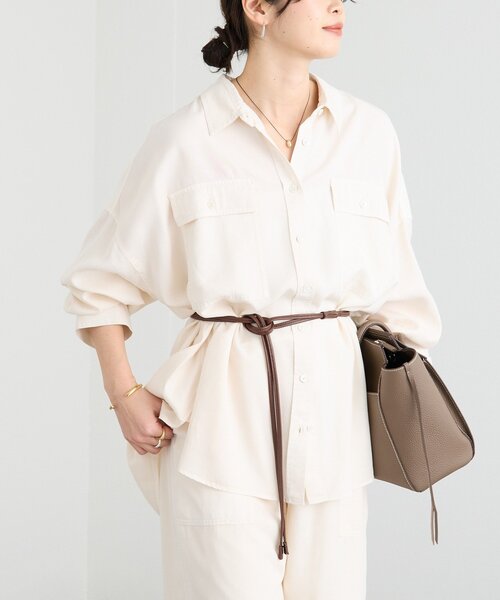 RIVE DROITE（リヴドロワ）の「予約【洗練された印象に】スマートボールコードネックレス（ネックレス・レディース・シルバー/ゴールド・FREE）」の11枚目の写真