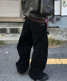 ニューハウンカーブドパンツ_ブラック