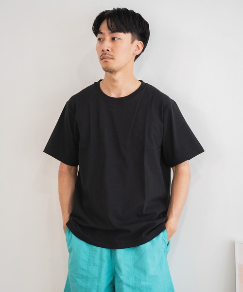 FRUIT OF THE LOOM(フルーツオブザルーム)の「【FRUIT OF THE LOOM】8.1oz ヘリテージT-シャツ / フルーツオブザルーム USAコットン 半袖無地Tシャツ(Tシャツ/カットソー・メンズ・ホワイト/ネイビー/ヘザーグレー/ブラック・S/M/L/XL)」の2枚目の写真