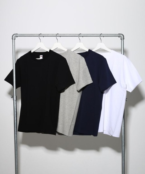 FRUIT OF THE LOOM(フルーツオブザルーム)の「【FRUIT OF THE LOOM】8.1oz ヘリテージT-シャツ / フルーツオブザルーム USAコットン 半袖無地Tシャツ(Tシャツ/カットソー・メンズ・ホワイト/ネイビー/ヘザーグレー/ブラック・S/M/L/XL)」の11枚目の写真