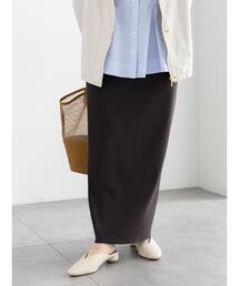 Te chichi（テチチ）の「ストレッチジョーゼットナロースカート《2026 spring catalog item》（スカート）」
