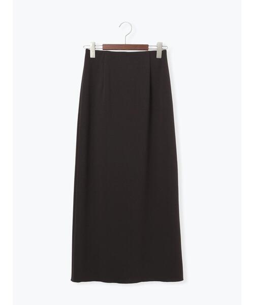 Te chichi（テチチ）の「ストレッチジョーゼットナロースカート《2026 spring catalog item》（スカート・レディース・オフホワイト/チャコールグレー/イエロー・S/M）」の17枚目の写真