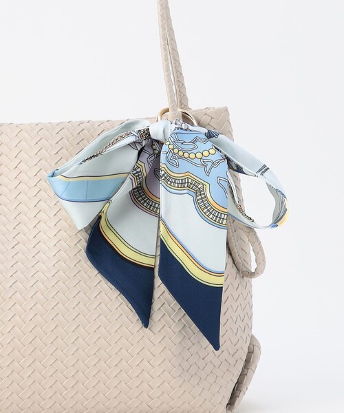 MICO COULIER(ミコクリエ)の「編み柄型押しトートバッグ(トートバッグ・レディース・アイボリー/ブラウン・FREE)」の14枚目の写真