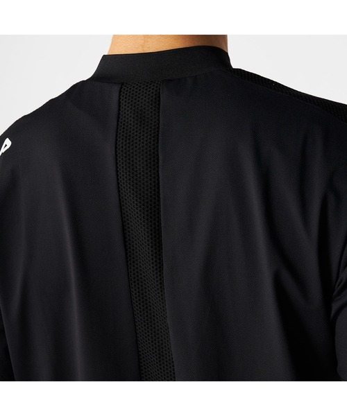 FILA GOLF(フィラゴルフ )の「FILA GOLF フィラゴルフ ゴルフウェア 接触冷感 吸汗速乾 UVカット メッシュ切替 半袖モックネックシャツ(Tシャツ/カットソー・メンズ・オフホワイト/グレー/ブラック・3L/LL/L/M)」の22枚目の写真
