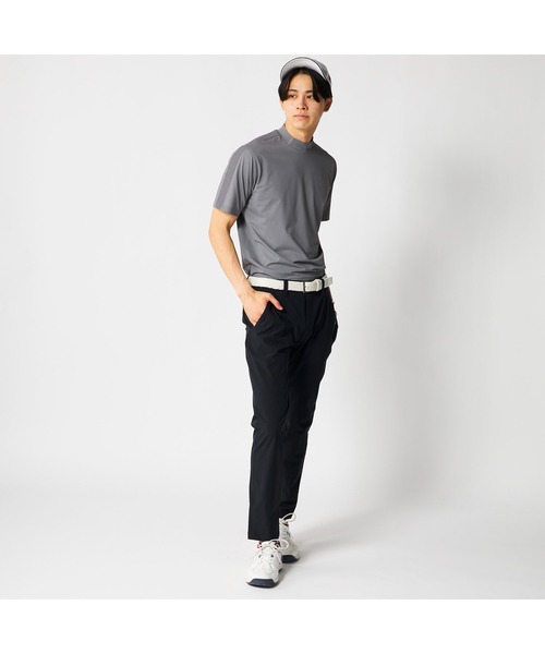 FILA GOLF(フィラゴルフ )の「FILA GOLF フィラゴルフ ゴルフウェア 接触冷感 吸汗速乾 UVカット メッシュ切替 半袖モックネックシャツ(Tシャツ/カットソー・メンズ・オフホワイト/グレー/ブラック・3L/LL/L/M)」の17枚目の写真