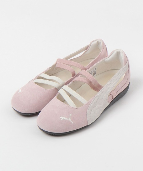 PUMA(プーマ)の「【LADIES】PUMA/スピードキャット バレエ SD スニーカー(スニーカー・レディース・ピンク/ブラック・MEDIUM/LARGE)」の1枚目の写真