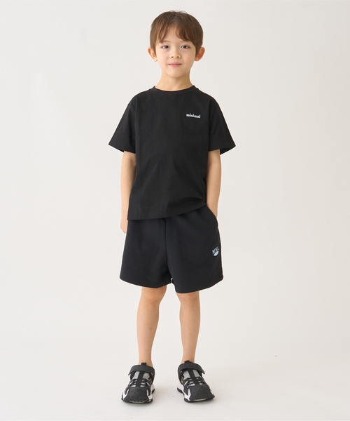 minimal（ミニマル）の「【DailyME】綿100%スウェットショートパンツ（その他パンツ・キッズ・ホワイト系その他/ピンク/サックスブルー/ブラック/イエロー・130cm/110cm/100cm/90cm/120cm/140cm）」の8枚目の写真