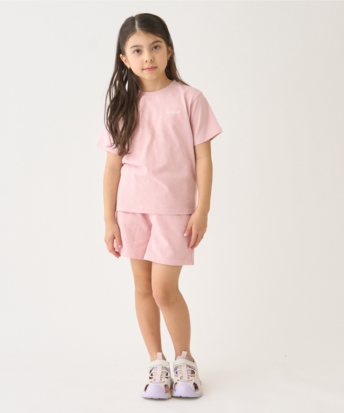 minimal（ミニマル）の「【DailyME】綿100%スウェットショートパンツ（その他パンツ・キッズ・ホワイト系その他/ピンク/サックスブルー/ブラック/イエロー・130cm/110cm/100cm/90cm/120cm/140cm）」の9枚目の写真