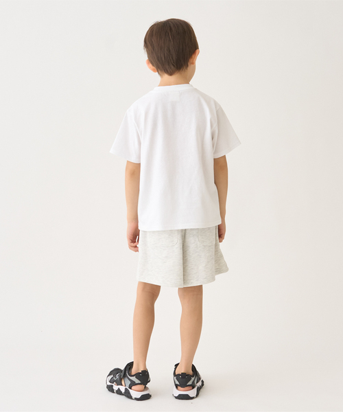 minimal（ミニマル）の「【DailyME】綿100%スウェットショートパンツ（その他パンツ・キッズ・ホワイト系その他/ピンク/サックスブルー/ブラック/イエロー・130cm/110cm/100cm/90cm/120cm/140cm）」の11枚目の写真