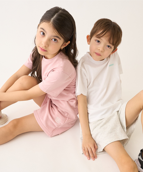 minimal（ミニマル）の「【DailyME】綿100%スウェットショートパンツ（その他パンツ・キッズ・ホワイト系その他/ピンク/サックスブルー/ブラック/イエロー・130cm/110cm/100cm/90cm/120cm/140cm）」の15枚目の写真