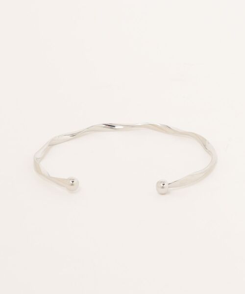 VIBGYOR(ヴィブジョー)の「シルバーツイストブレスレット/バングル/レディース(T3)(バングル/リストバンド・レディース・シルバー・FREE)」の5枚目の写真