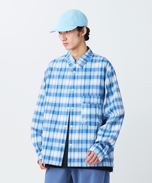 Snow Peak / Fade Check Breezy Shirt フェードチェックブリージー