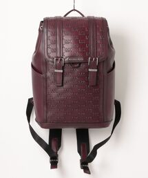 MICHAEL KORS | COLBY ロゴエンボス バーニッシュレザー バックパック ミディアム(バックパック/リュック)