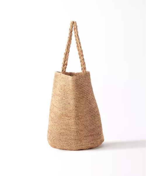 MADE IN MADA(メイドインマダ)の「《追加》【MADE IN MADA /メイドインマダ】ALICE MM バッグ(トートバッグ・レディース・グレー/ベージュ・FREE)」の11枚目の写真