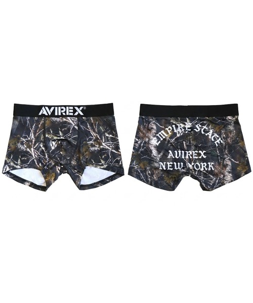 AVIREX(アヴィレックス)の「AVIREX/アヴィレックス AX BOXER SHORTS(ボクサーパンツ・メンズ・アーミー/カーキ/サックスブルー/ブラック系その他2/ブラック系その他/ブラック系その他3/ブラック系その他4/ブラック/杢グレー・M/L/XL)」の3枚目の写真