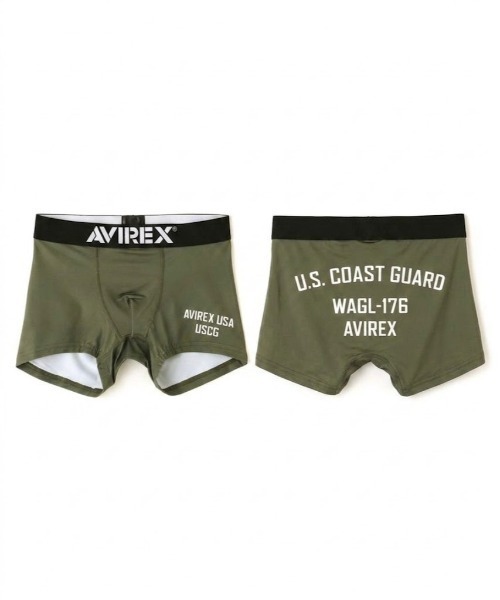 AVIREX(アヴィレックス)の「AVIREX/アヴィレックス AX BOXER SHORTS(ボクサーパンツ・メンズ・アーミー/カーキ/サックスブルー/ブラック系その他2/ブラック系その他/ブラック系その他3/ブラック系その他4/ブラック/杢グレー・M/L/XL)」の8枚目の写真
