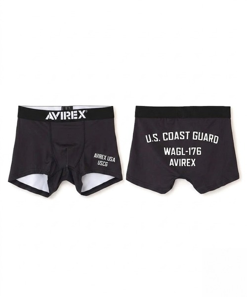 AVIREX(アヴィレックス)の「AVIREX/アヴィレックス AX BOXER SHORTS(ボクサーパンツ・メンズ・アーミー/カーキ/サックスブルー/ブラック系その他2/ブラック系その他/ブラック系その他3/ブラック系その他4/ブラック/杢グレー・M/L/XL)」の4枚目の写真
