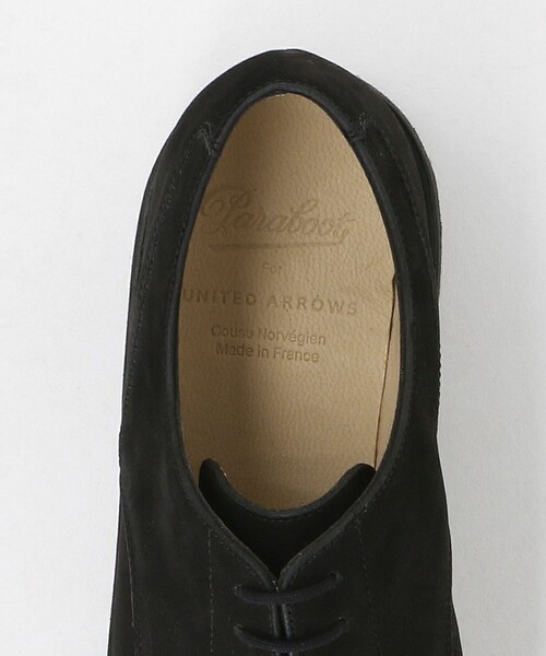 Paraboot(パラブーツ)の「【別注】<Paraboot>NUBUCK CHAMBORD/ヌバック シャンボード/シューズ(モカシン/デッキシューズ・メンズ・ブラック・7/7h)」の7枚目の写真