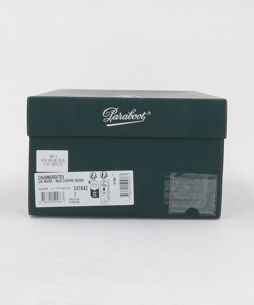 Paraboot(パラブーツ)の「【別注】<Paraboot>NUBUCK CHAMBORD/ヌバック シャンボード/シューズ(モカシン/デッキシューズ・メンズ・ブラック・7/7h)」の12枚目の写真