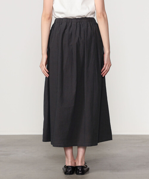 ORCIVAL（オーシバル）の「ORCIVAL | ガーメントダイ Aラインスカート WOMEN（スカート・レディース・ベージュ系その他/ブラック系その他/グレー系その他・1）」の11枚目の写真