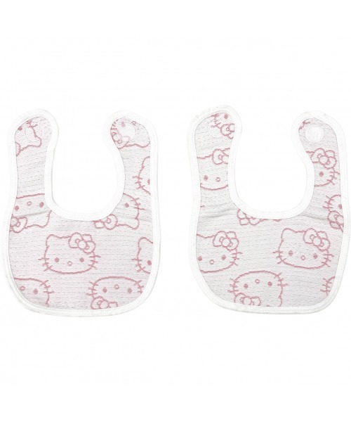 sanrio（サンリオ）の「SANRIO サンリオ 多重織ガーゼスタイ２枚組（スタイ/よだれかけ・キッズ・ブルー/イエロー/レッド・FREE）」の3枚目の写真