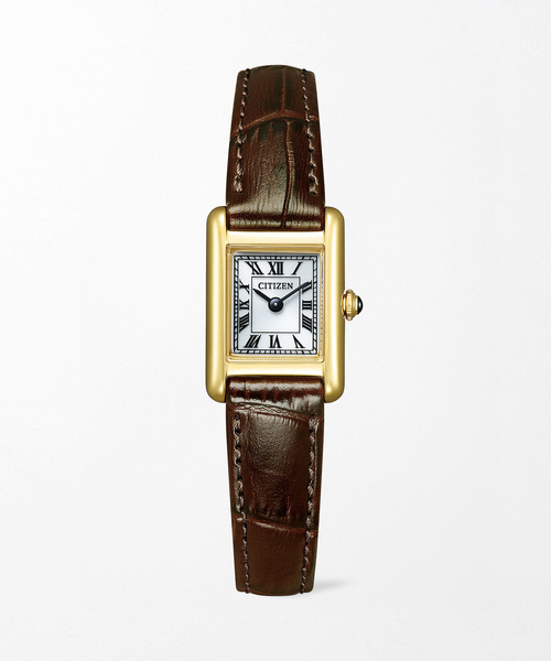 CITIZEN Kii Classic Square EG2797-13A Yellow gold（アナログ腕時計