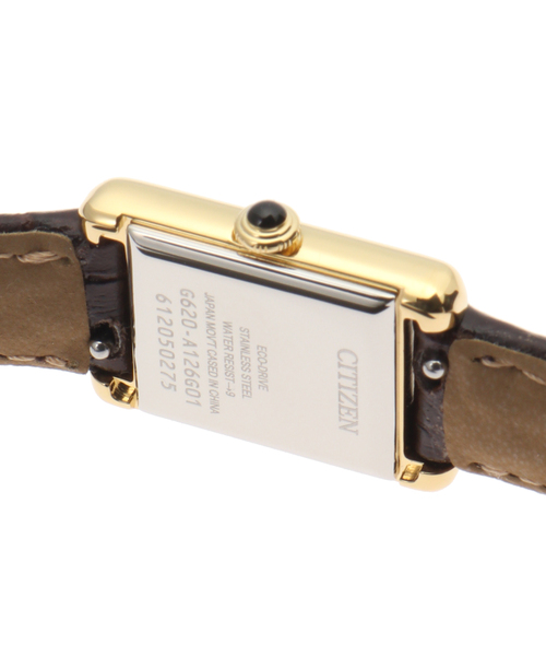 CITIZEN(シチズン)の「CITIZEN Kii Classic Square EG2797-13A Yellow gold(アナログ腕時計・レディース・ゴールド・FREE)」の10枚目の写真