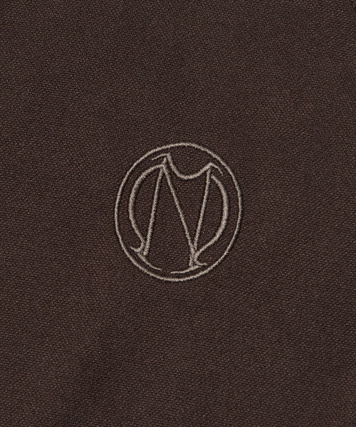 NOMANUAL(NOMANUAL)の「NM WIDE TRACK TOP - BROWN(ナイロンジャケット・レディース・その他・SMALL/MEDIUM/LARGE)」の7枚目の写真