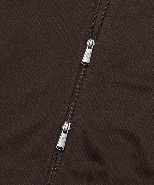 NOMANUAL(NOMANUAL)の「NM WIDE TRACK TOP - BROWN(ナイロンジャケット・レディース・その他・SMALL/MEDIUM/LARGE)」の8枚目の写真