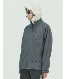 WELTER EXPERIMENT（ウェルターエクスペリメント）の「CALORA FLEECE FULL ZIP_CHARCOAL（その他アウター）」