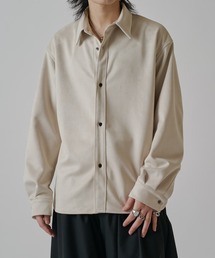 Lui's（ルイス）の「ウォッシャブルスエードシャツ（シャツ/ブラウス）」