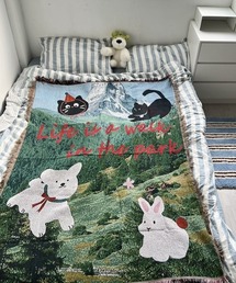 Ressaca（レサーカ）の「アニマル柄ラグ ブランケット（ラグ/マット）」