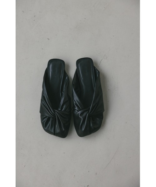 STYLEMIXER（スタイルミキサー）の「ツイストミュール（サンダル・レディース・アイボリー/ブラック・LARGE/MEDIUM/SMALL）」の15枚目の写真