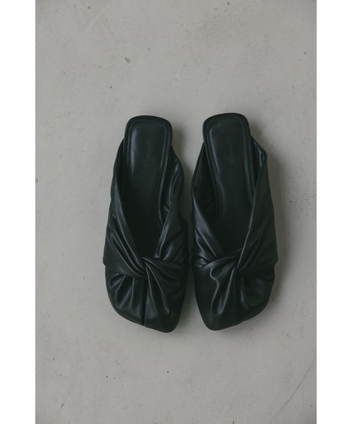 STYLEMIXER（スタイルミキサー）の「ツイストミュール（サンダル・レディース・アイボリー/ブラック・LARGE/MEDIUM/SMALL）」の16枚目の写真