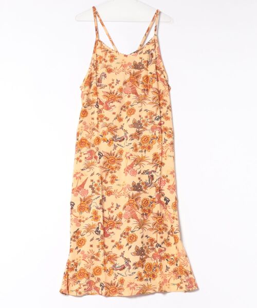 チャイハネ(チャイハネ)の「【チャイハネ】ボヘクランキャミワンピース(ワンピース・レディース・ベージュ/ブラック/ターコイズブルー・FREE)」の3枚目の写真