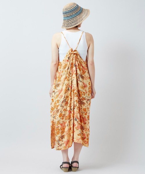 チャイハネ(チャイハネ)の「【チャイハネ】ボヘクランキャミワンピース(ワンピース・レディース・ベージュ/ブラック/ターコイズブルー・FREE)」の15枚目の写真