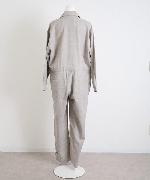 THE FLATS（ザフラッツ）の「ST:THE FLATS JUMP SUITS ザ フラッツ ジャンプスーツ（サロペット/オーバーオール・レディース・ベージュ・FREE）」の14枚目の写真
