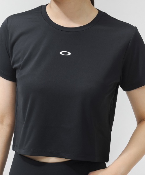 OAKLEY（オークリー）の「オークリー  RADIANT ESSENTIAL CROPPED TEE 11.0（Tシャツ/カットソー・レディース・ブラック/サンドグレー/ブルー・M/L）」の22枚目の写真